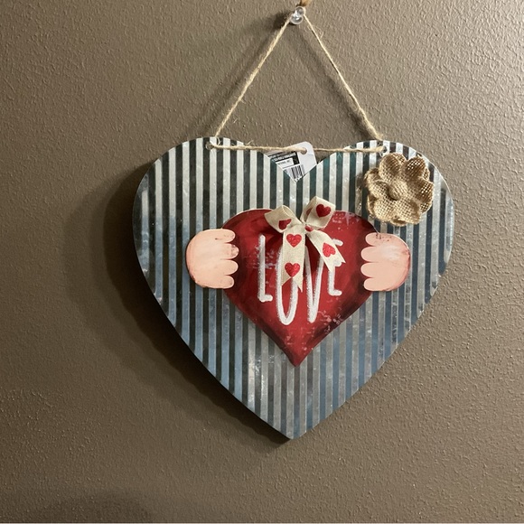 Other - Valentines Farmhouse door hanger love dorm decor camper cute anniversary